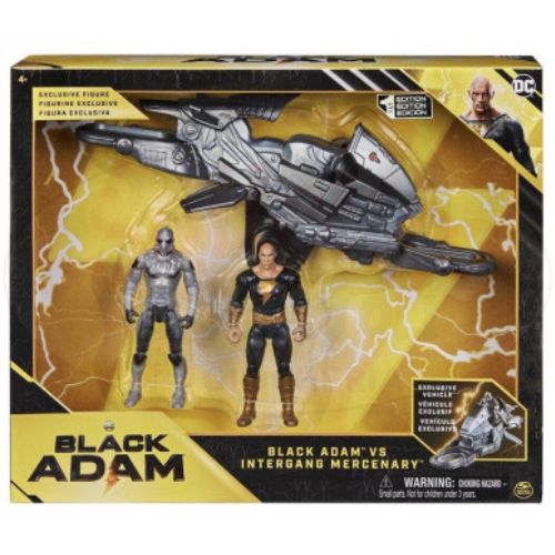Black Adam VS Intergang Mercenary Con Navicella 1° Edizione