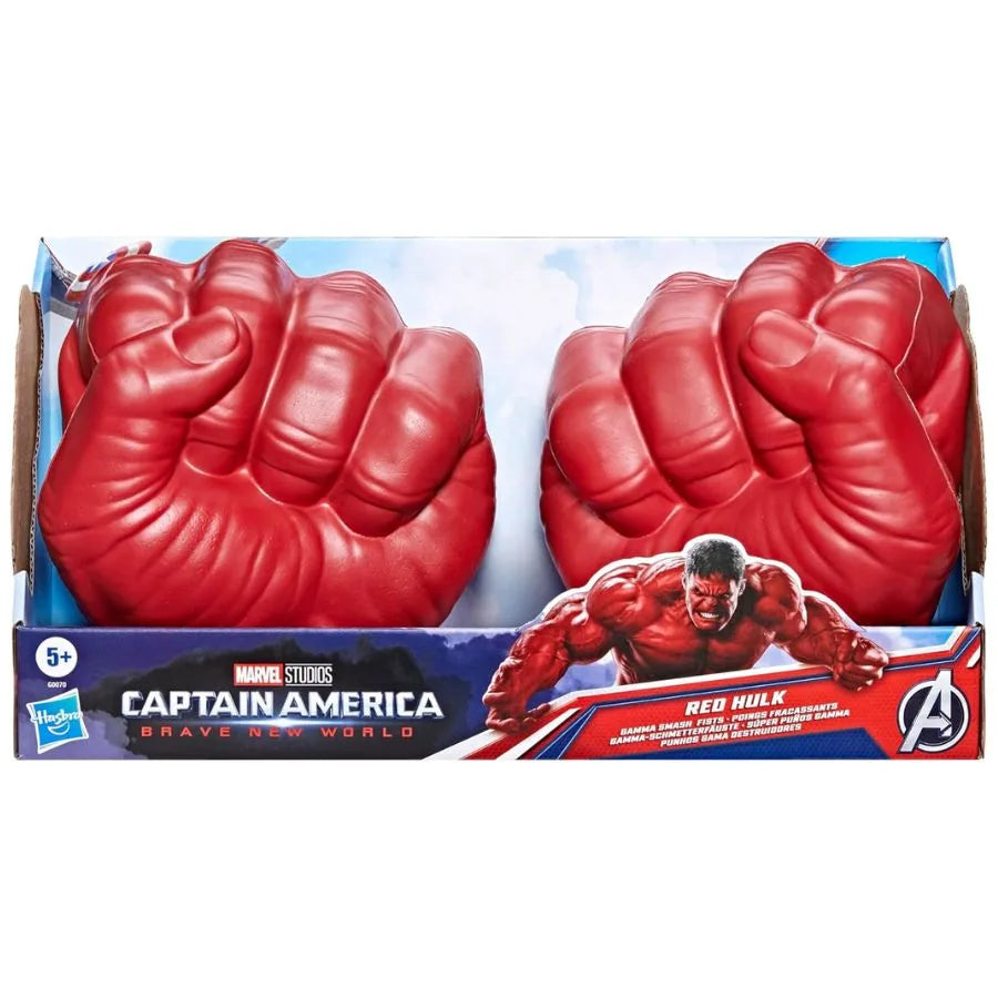 Guanti Red Hulk – Marvel Captain America Brave New World - Hasbro | 17cm x 12cm x 19cm