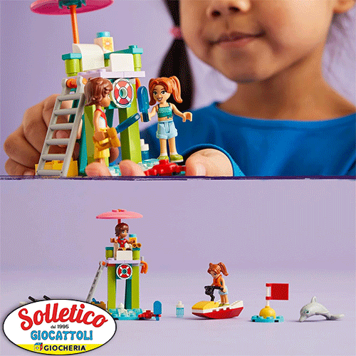 LEGO Friends - Moto D'Acqua (42623): Avventure in Spiaggia per Bambini!
