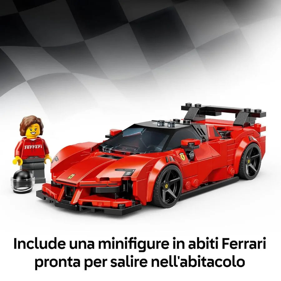 LEGO Ferrari SF90 XX - Serie Speed Champions – 77254 | 26cm x 14cm x 6cm