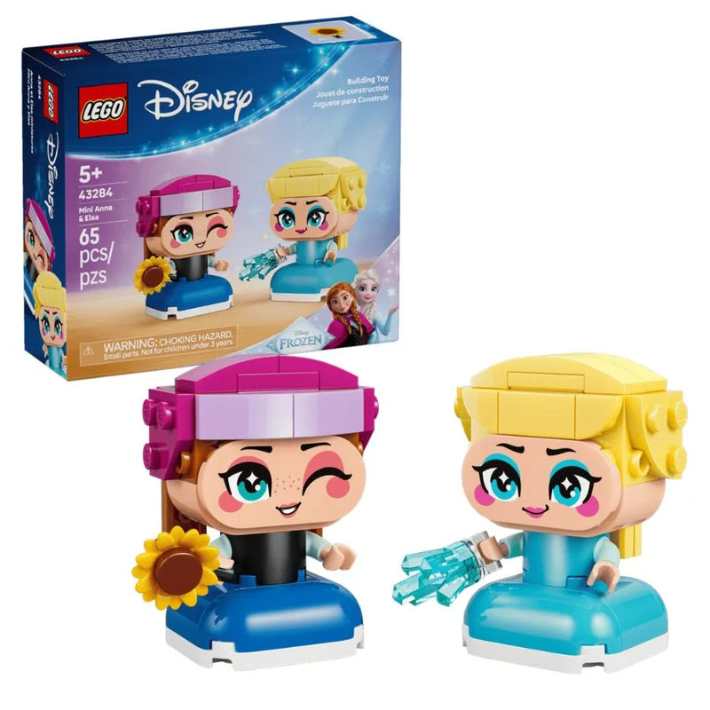 LEGO Mini Anna e Elsa – LEGO Disney 43284 | 14cm x 4,5cm x 12cm