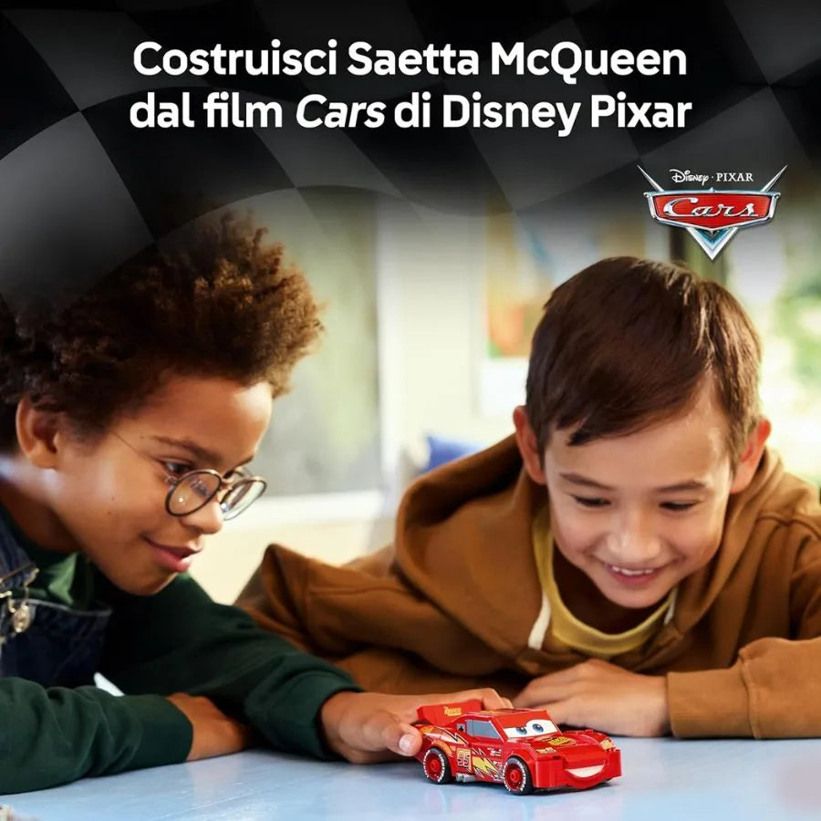 LEGO Saetta McQueen - Linea Speed Champions - Disney Pixar Cars – 77255 | 26cm x 14cm x 6cm