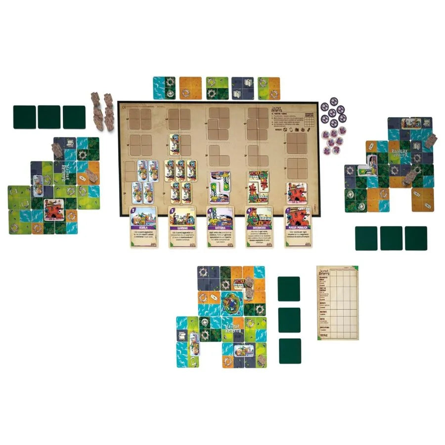 Life in Reterra – Gioco da Tavolo di Strategia - Versione Italiana - Avalon Hill | 27cm x 7cm x 27cm