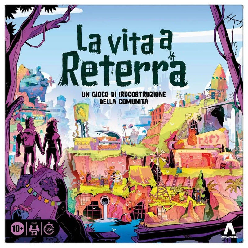 Life in Reterra – Gioco da Tavolo di Strategia - Versione Italiana - Avalon Hill | 27cm x 7cm x 27cm
