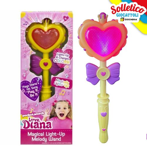 Love Diana: Magical Light-Up - Melody Wand