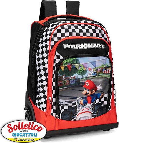 Zaino Trolley - Super Mario Kart: Sfreccia verso il successo a scuola!