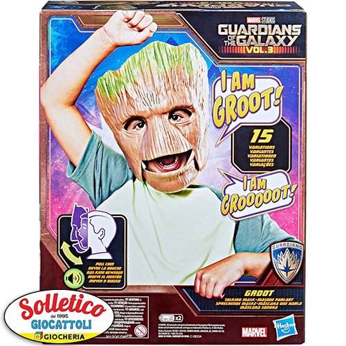 Maschera Parlante Groot - Guardiani della Galassia Vol. 3: Diventa il tuo eroe preferito! (Hasbro / F6590)