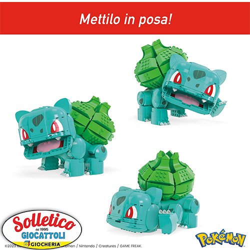 Mega / Pokémon - Jumbo Bulbasaur: Costruisci il tuo Pokémon preferito!