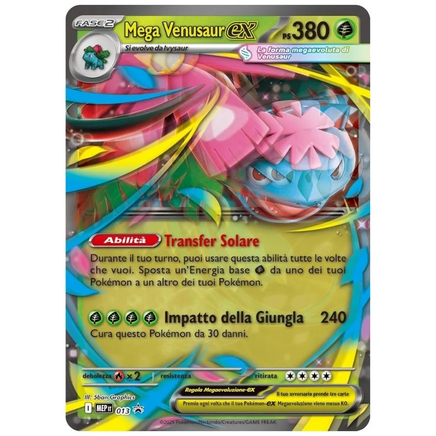 Mega Venusaur ex Premium Collection - Pokémon TCG | 38,5cm x 4cm x 23cm