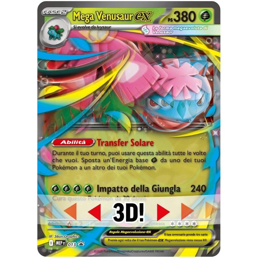 Mega Venusaur ex Premium Collection - Pokémon TCG | 38,5cm x 4cm x 23cm