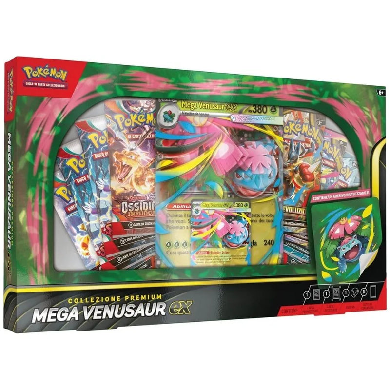 Mega Venusaur ex Premium Collection - Pokémon TCG | 38,5cm x 4cm x 23cm