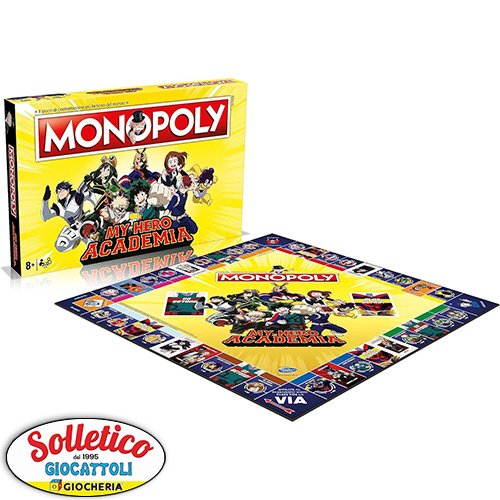 Monopoly - My Hero Academia: Hasbro Gaming (Gioco da Tavolo)