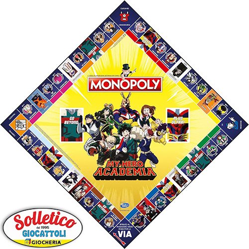 Monopoly - My Hero Academia: Hasbro Gaming (Gioco da Tavolo)