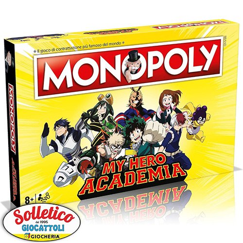 Monopoly - My Hero Academia: Hasbro Gaming (Gioco da Tavolo)
