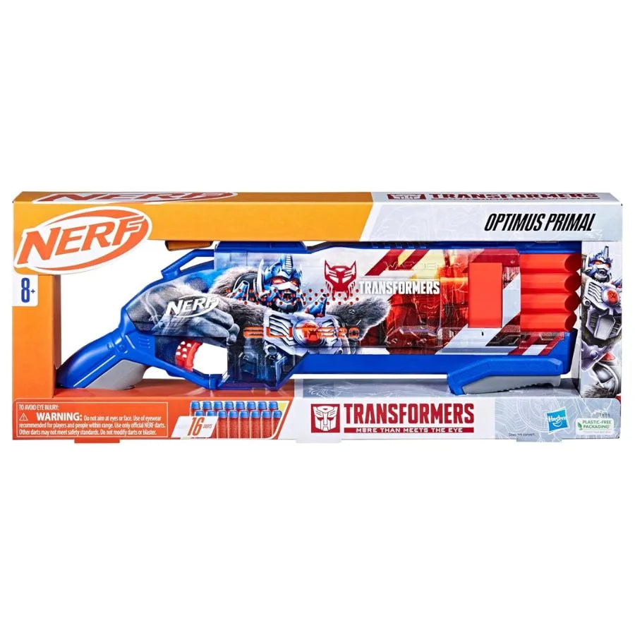 Nerf Transformers Optimus Primal - Dart Blaster - Hasbro | 50cm x 6,5cm x 20cm