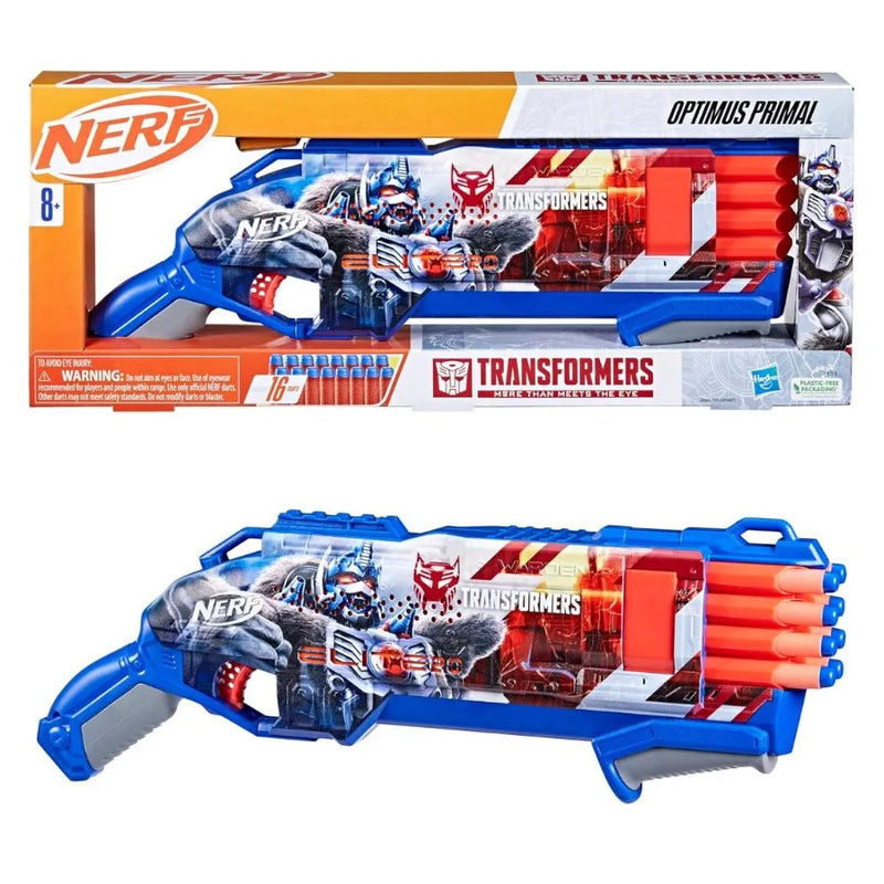 Nerf Transformers Optimus Primal - Dart Blaster - Hasbro | 50cm x 6,5cm x 20cm