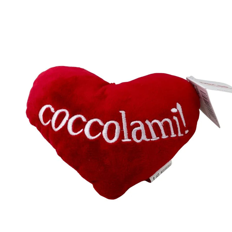 Peluche cuore con frase 19cm - Decar | 19cm x 7cm x 16cm