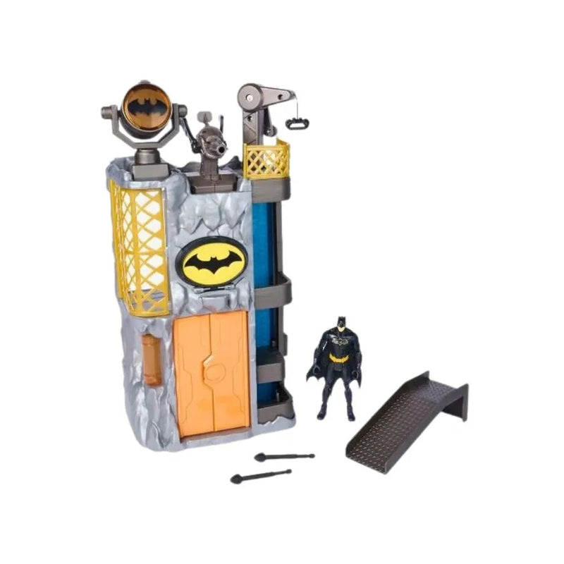 Batcaverna - Playset con Batman – DC - Spin Master | 23cm x 13cm x 38cm