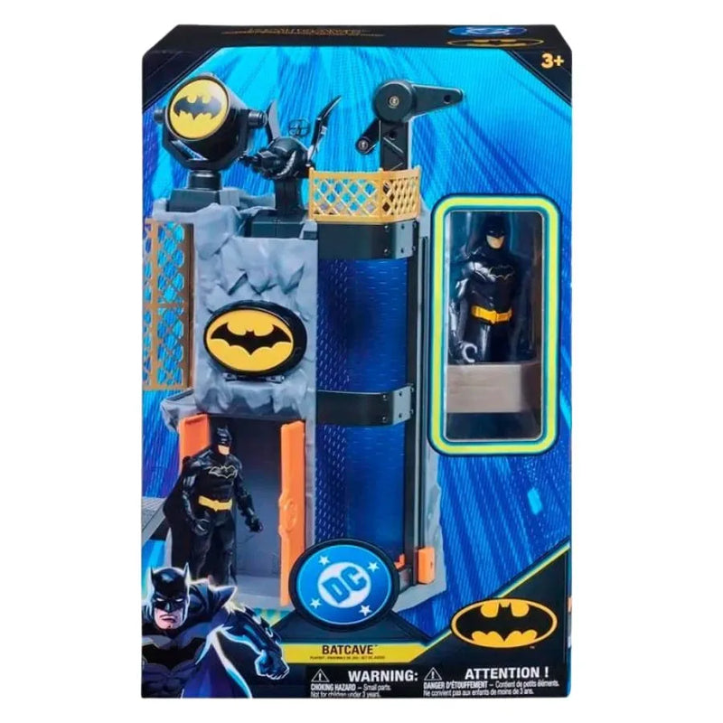 Batcaverna - Playset con Batman – DC - Spin Master | 23cm x 13cm x 38cm