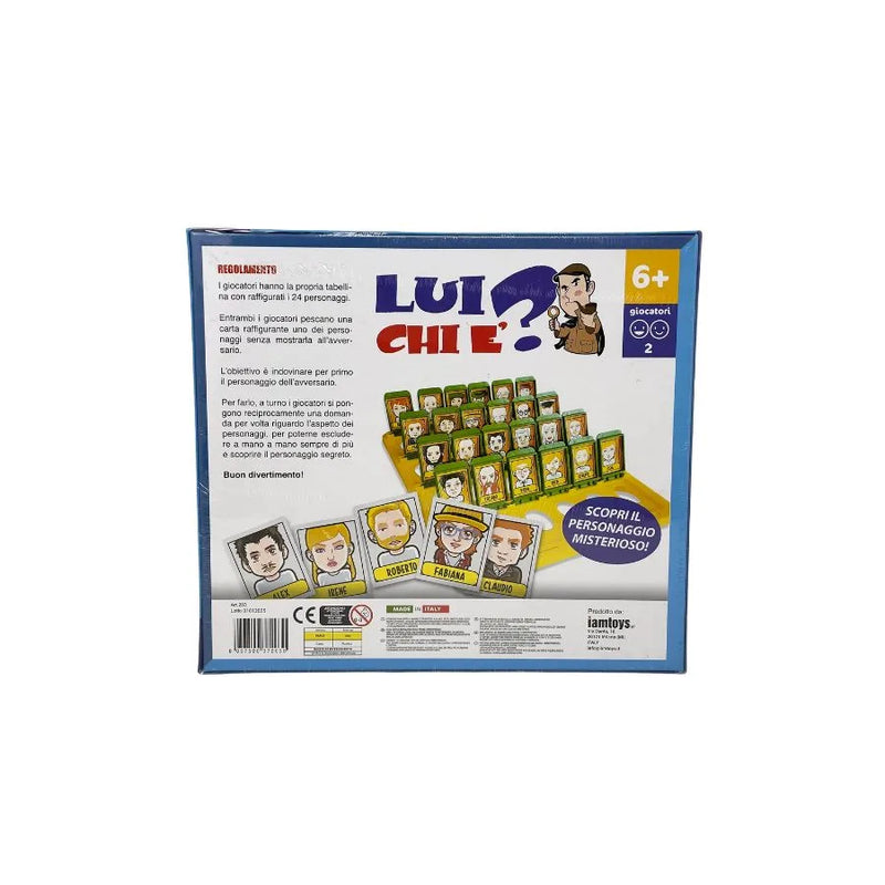 Lui chi è - gioco da tavolo - Unogiochi | 29cm x 6cm x 26cm