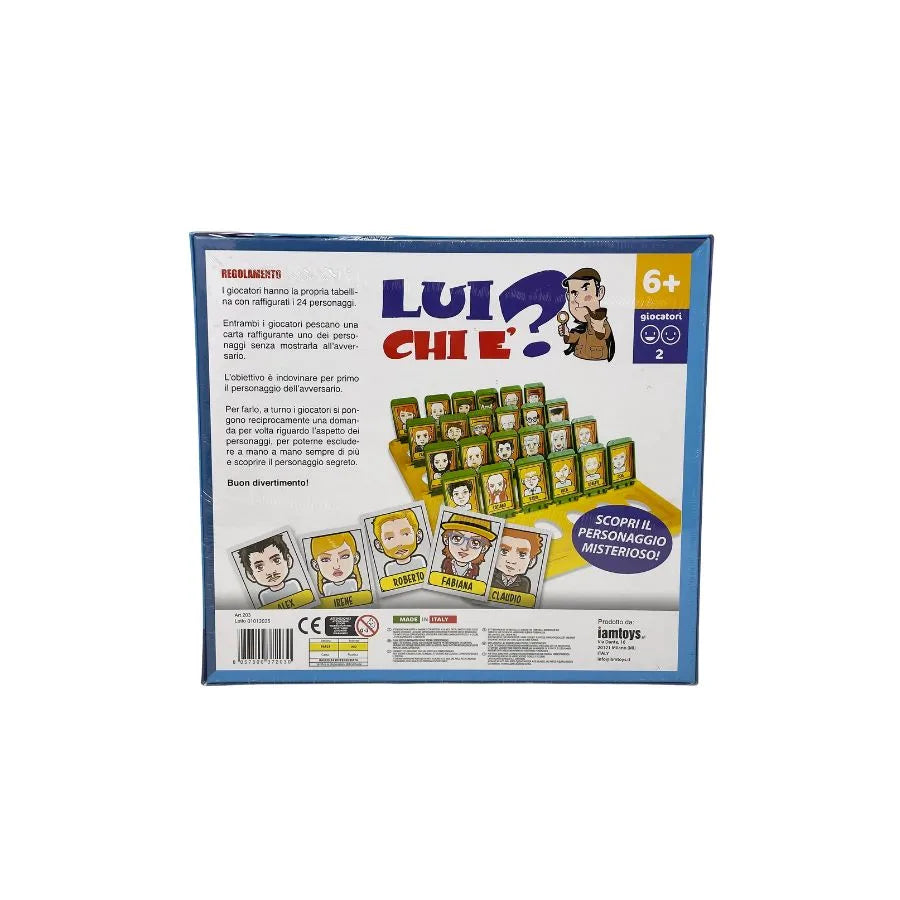 Lui chi è - gioco da tavolo - Unogiochi | 29cm x 6cm x 26cm