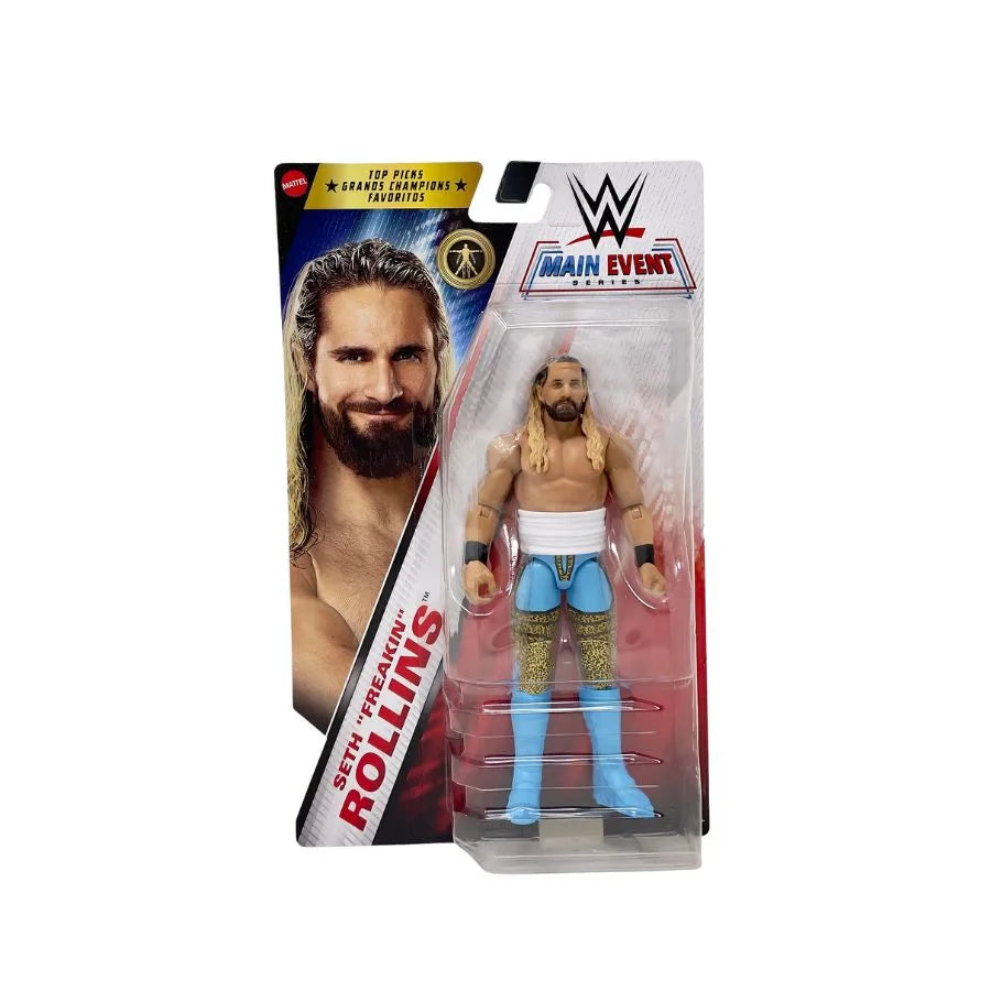 WWE Top Picks Main Event Series – Mattel | 7cm x 3cm x 17cm