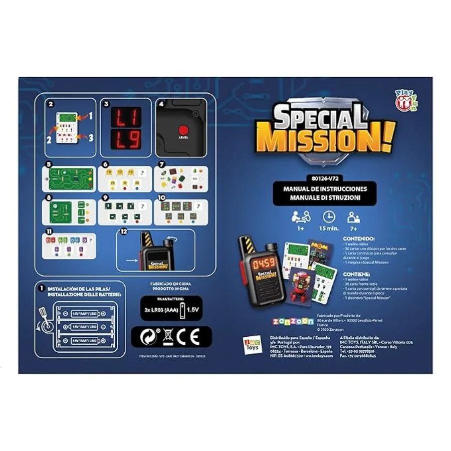 Special Mission – Gioco Interattivo - Play Fun BY IMC Toys | 26 cm x 5 cm x 26 cm