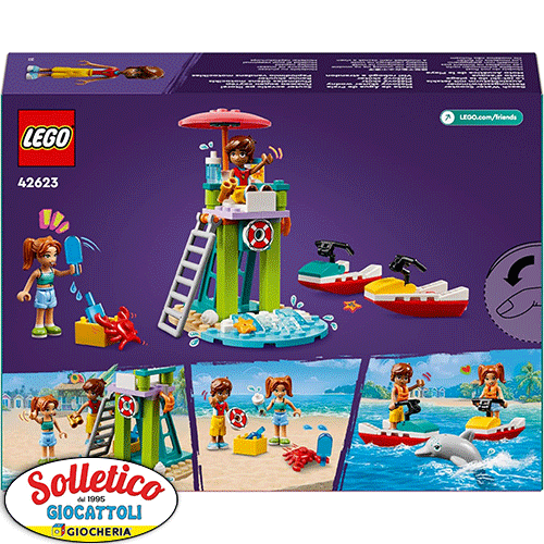 LEGO Friends - Moto D'Acqua (42623): Avventure in Spiaggia per Bambini!