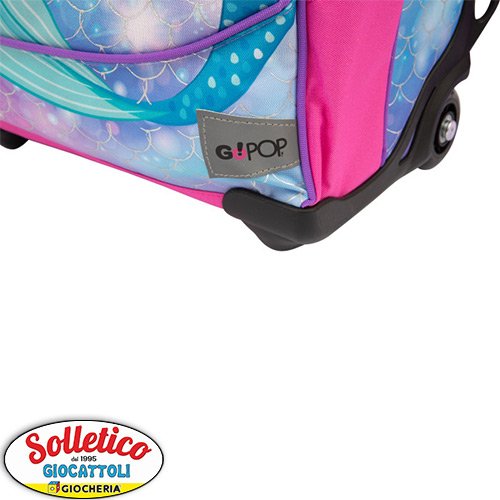 Zaino Trolley Scuola Sirenetta - GoPop: Magia e Funzionalità