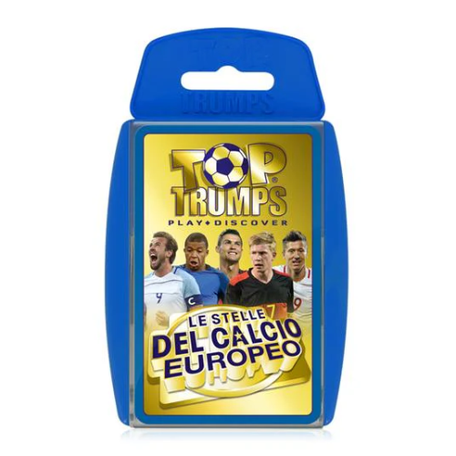 Top Trumps Stelle del Calcio Europeo | Gioco di Carte Collezionabile