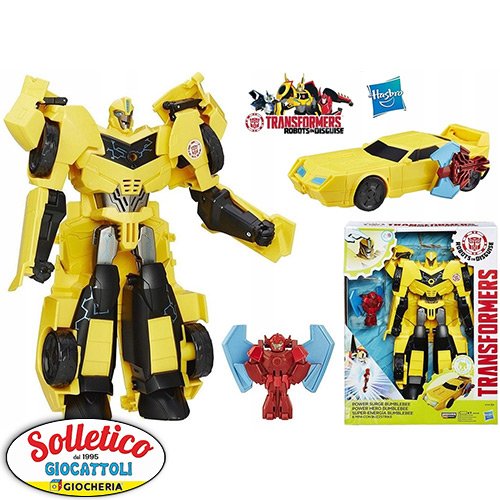 Transformers - Power Hero Bumblebee: scatenate la potenza degli Autobot!