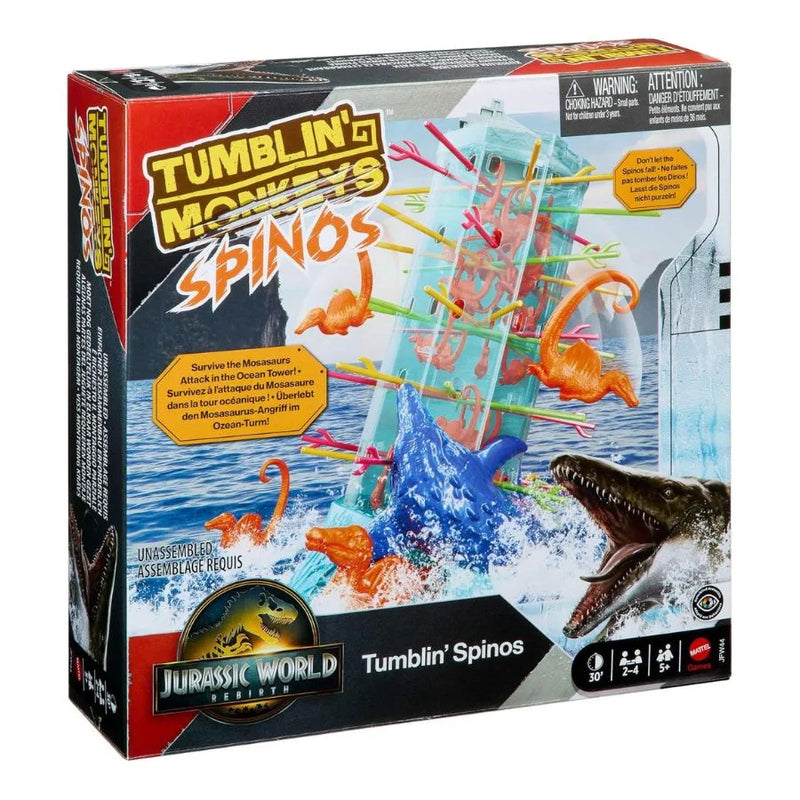 Tumbling Monkeys Spinos - Jurassic World Rebirth - Mattel | 38cm x 18cm x 32cm
