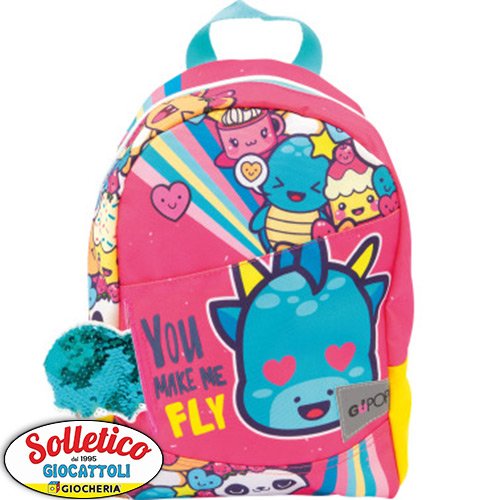 Zaino Asilo GoPop - You Make Me Fly: Svolazza tra le Nuvole con Stile!