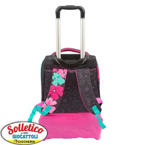 Zaino Trolley Scuola - Flamingo Go Pop: Design e Comfort per Ragazzi