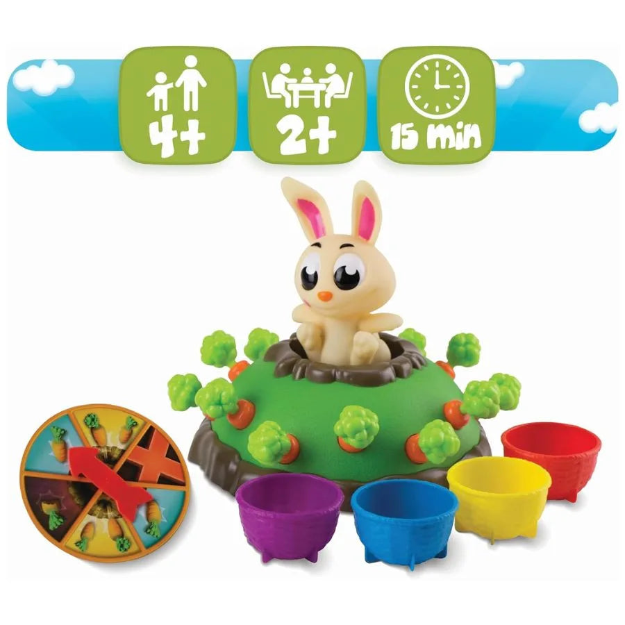 Acchiappa il Coniglio – Gioco da Tavolo per Bambini - Goliath | 12,5cm x 6cm x 23cm