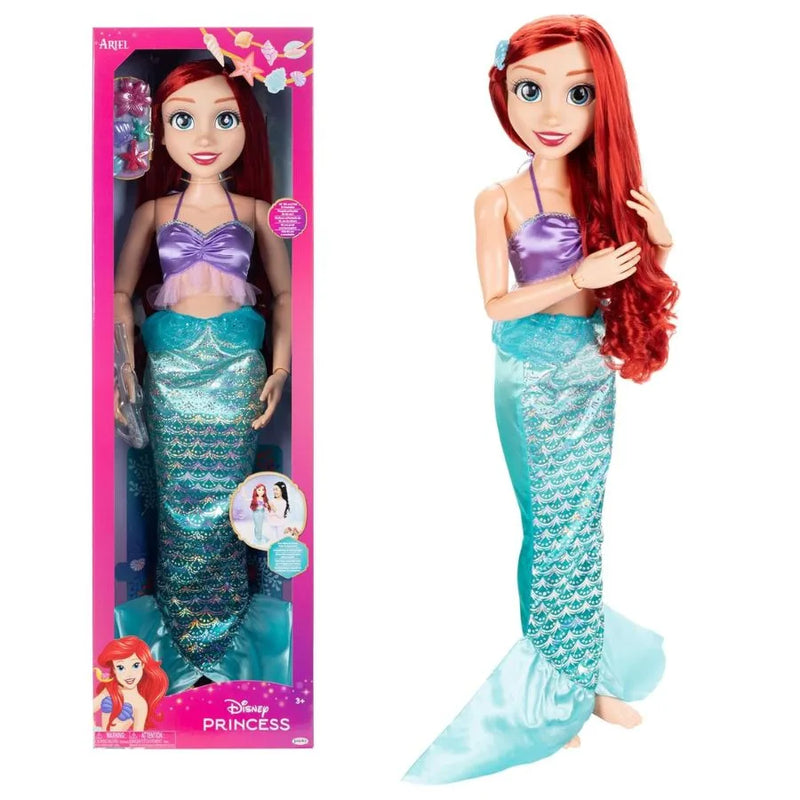 Disney Princess Ariel – Bambola Playdate  - Disney | 26,7cm x 16,5cm x 86,3cm