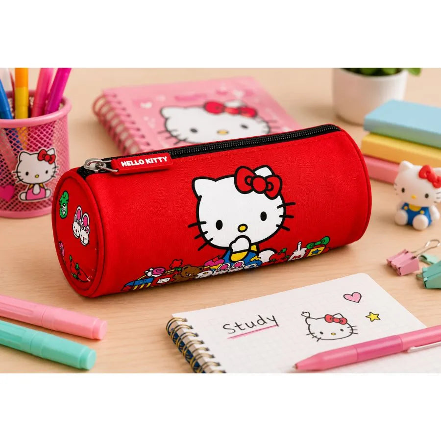 Astuccio Tombolino Hello Kitty – SANRIO - Franco Cosimo Panini | 21cm x 8,5cm