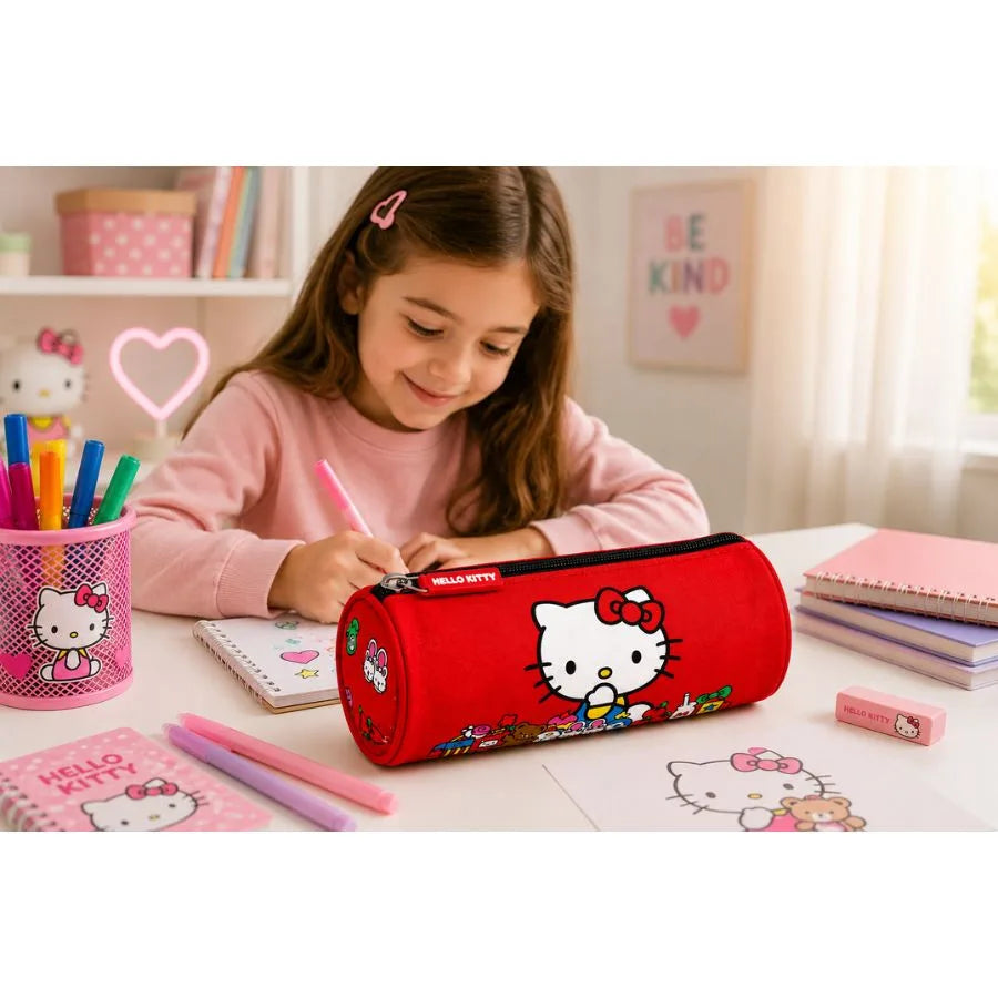 Astuccio Tombolino Hello Kitty – SANRIO - Franco Cosimo Panini | 21cm x 8,5cm