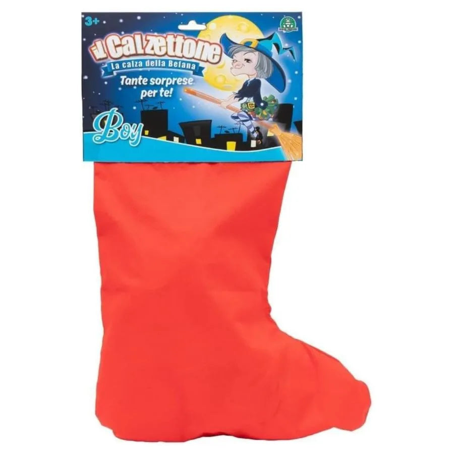 Calzettone Boy Giochi Preziosi –  Calza Befana per Bambino | 48cm x 35cm x 9cm