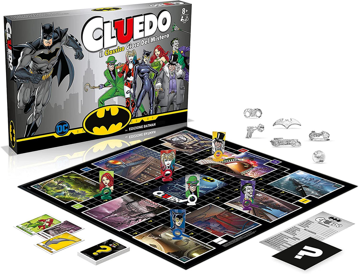 Cluedo Edizione Batman: Il Gioco da Tavolo Imperdibile per gli Appassionati di Gotham