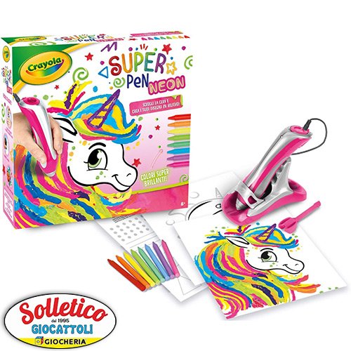 Super Pen Neon - Crayola: Scatena la tua creatività con disegni in rilievo!