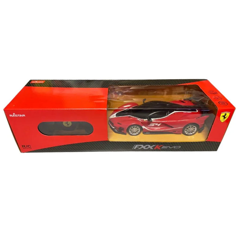 FERRARI FXX K EVO Radiocomandata – Modello in Scala 1:24 - Rastar | 20cm x 10cm x 5cm