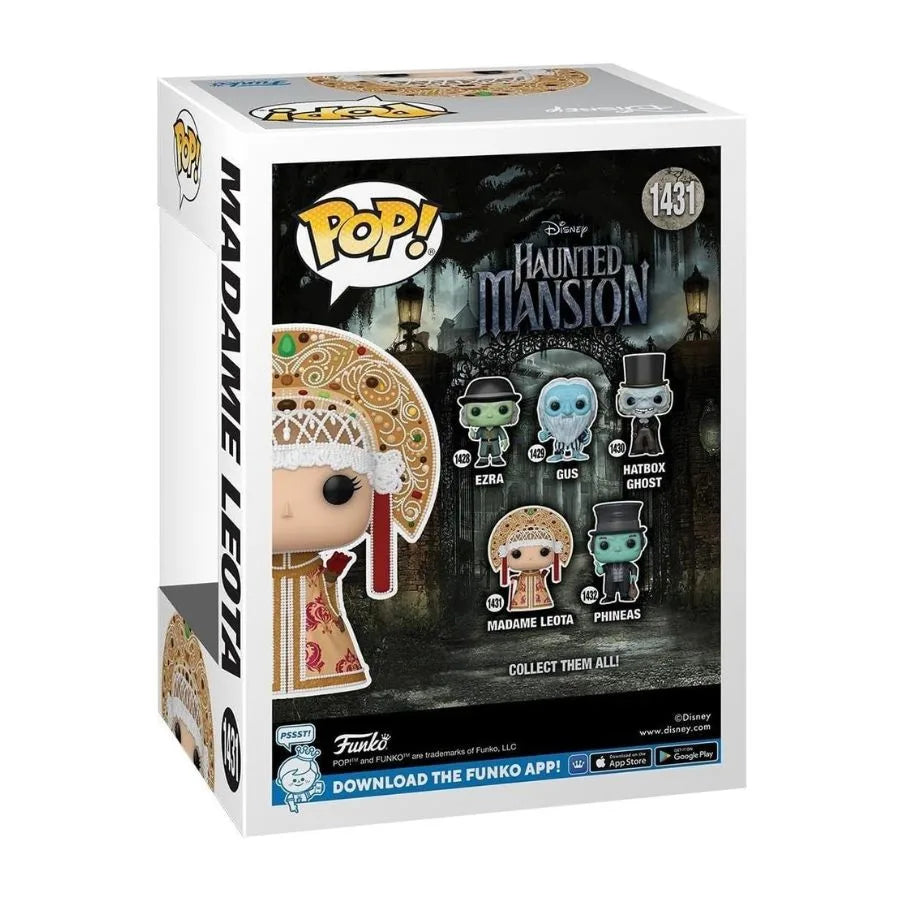 Funko Pop Madame Leota – Disney Hautend Mansion – Funko | 11,5cm x 9cm x 16cm