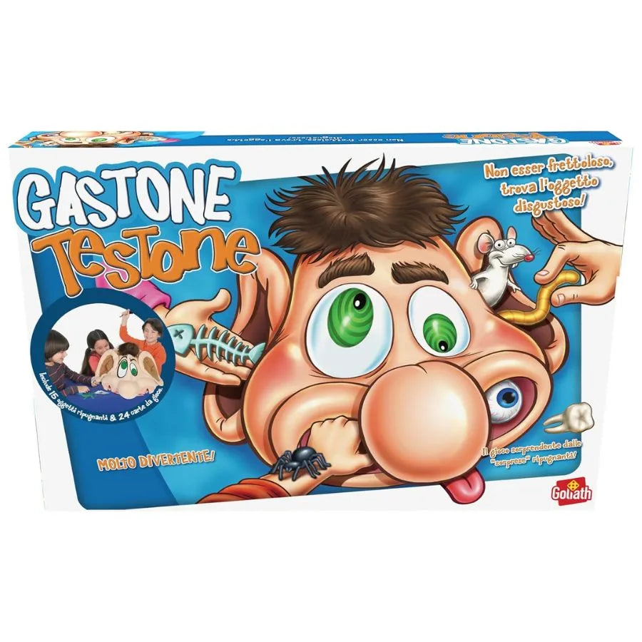 Gastone Testone - Gioco da tavolo per bambini - Goliath | 41cm x 7cm x 27cm