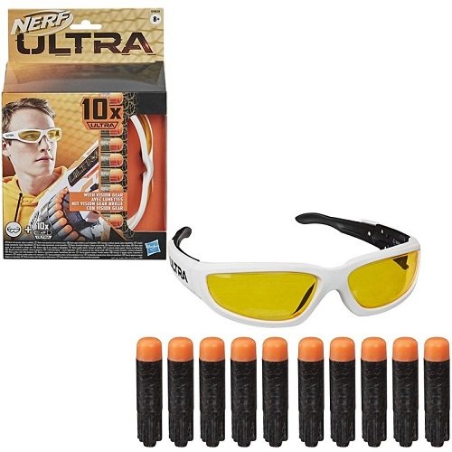Nerf Occhiali + 10 colpi