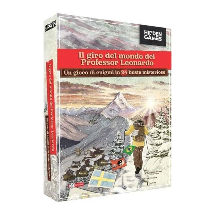 Il giro del mondo del Professor Leonardo - Hidden Games - MS Edizioni | ‎24cm x 4cm x 33,5cm