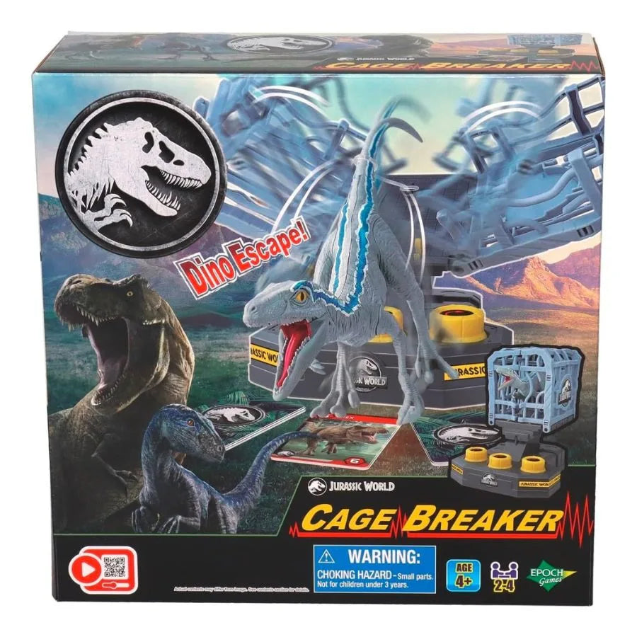 Jurassic World Cage Breaker – Gioco da Tavolo - EPOCH Games | 25,5cm x 10cm x 25,5cm
