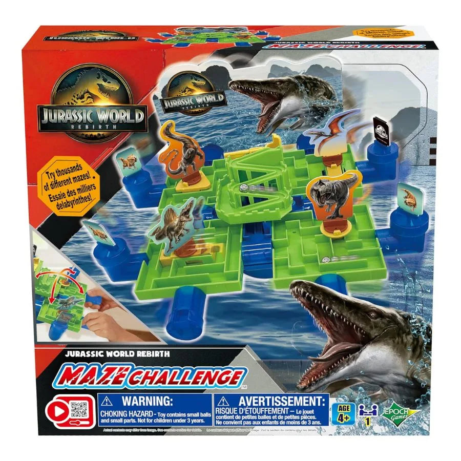 Jurassic World Maze Challenge - Jurassic World Rebirth - EPOCH Games | 25,5cm x 9cm x 25,5cm