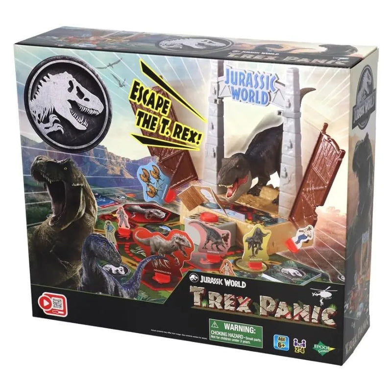 Jurassic World T-Rex Panic -Gioco da Tavola- EPOCH Games | 35cm x 10cm x 30cm