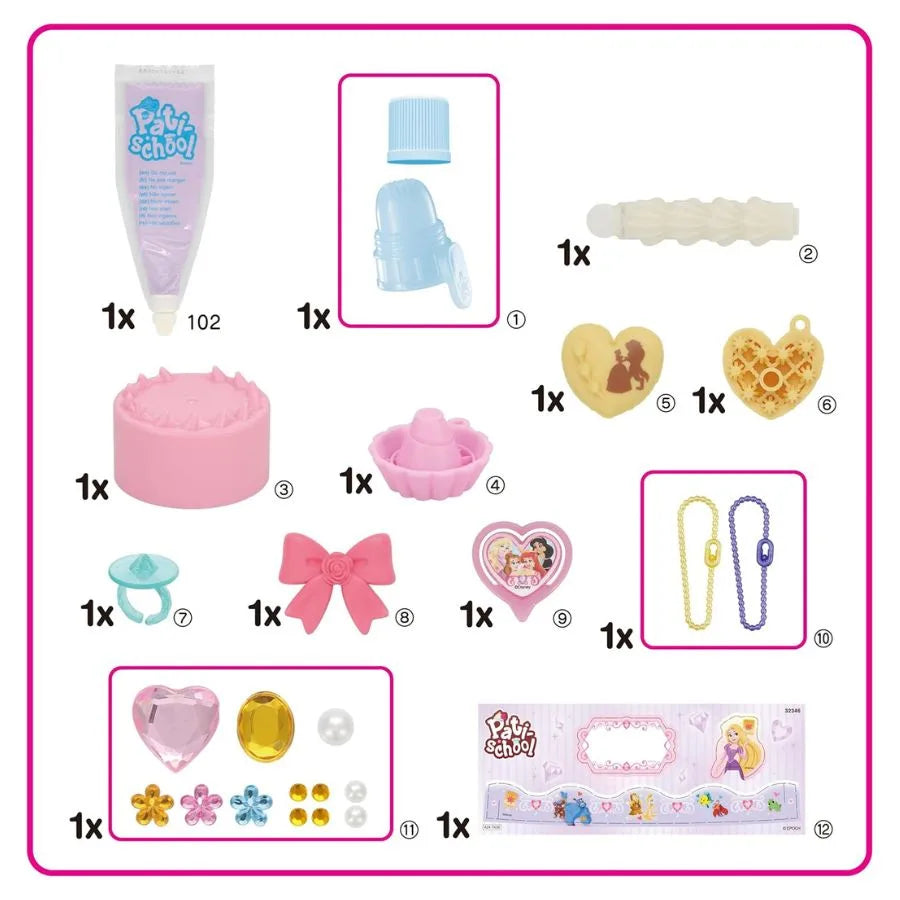 Kit Creazioni Disney Princess – Pati-School - EPOCH | 21cm x 4,5cm x 18cm